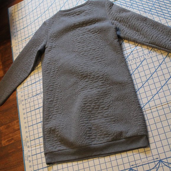 Mark by Avon Sweatshirt-Inspired Mini Dress with Hardware, Small - Picture 9 of 10